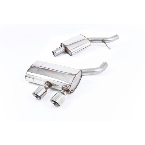 Milltek Sport Resonated Cat-Back Exhaust (VW Golf MK5 R32 Polished Tips) for Volkswagen Golf MK5 (2005–2009)