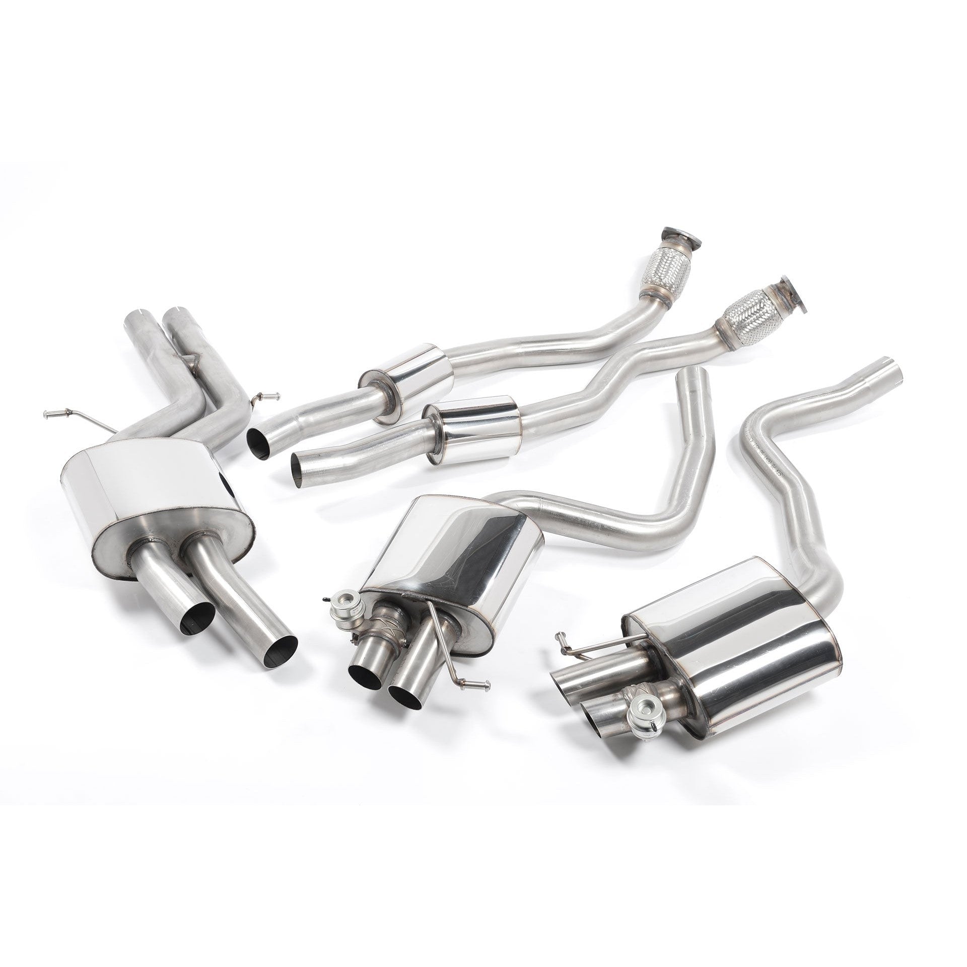 Milltek Sport Resonated Cat-Back Exhaust for Audi RS5 B8 (2010–2015)