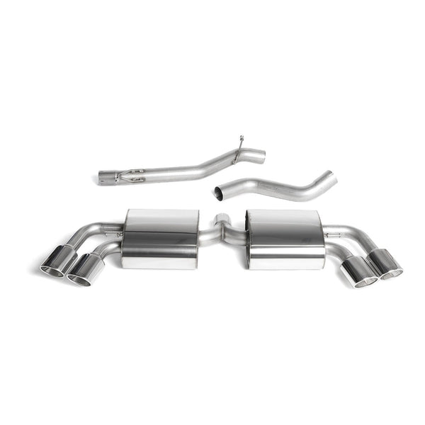 Milltek Sport Non-Resonated Cat-Back Exhaust for Audi TT 8J (2008–2014)