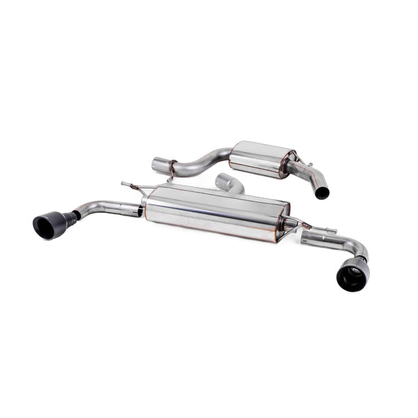 Milltek Sport Resonated Cat-Back Exhaust (VW Golf MK6 GTI Cerakote Black Tips) for Volkswagen Golf MK6 (2009–2013)