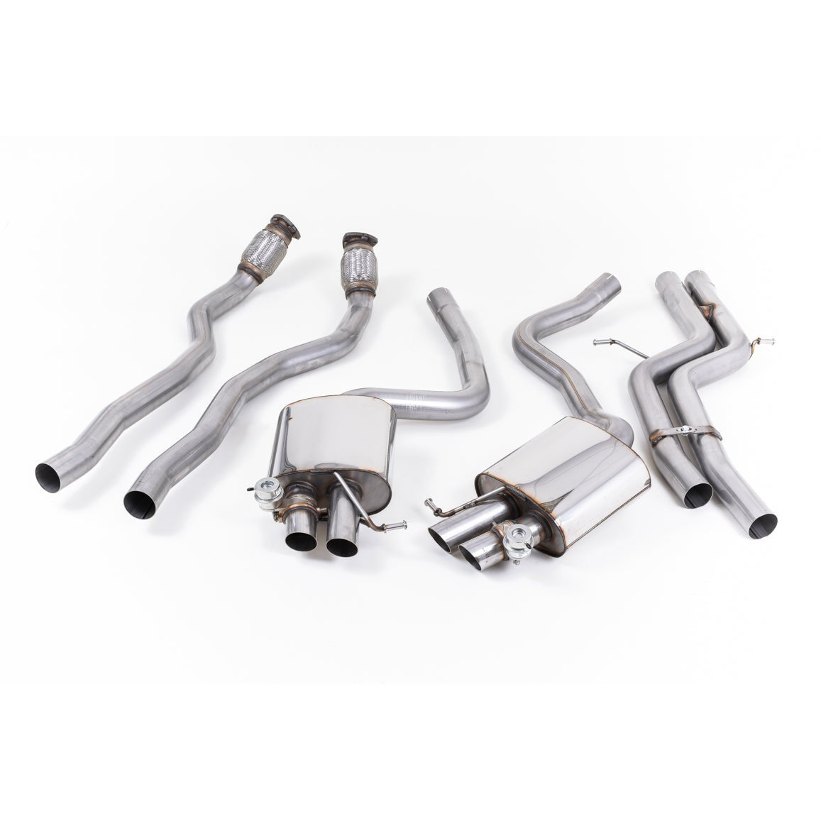 Milltek Sport Non-Resonated US-Spec Cat-Back Exhaust for Audi RS5 B8 (2010–2015)