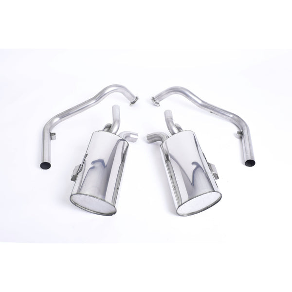Milltek Sport Non-Resonated Cat-Back Exhaust (Cerakote Black Tips) for Porsche Boxster 987, Cayman 987 (2009–2013)