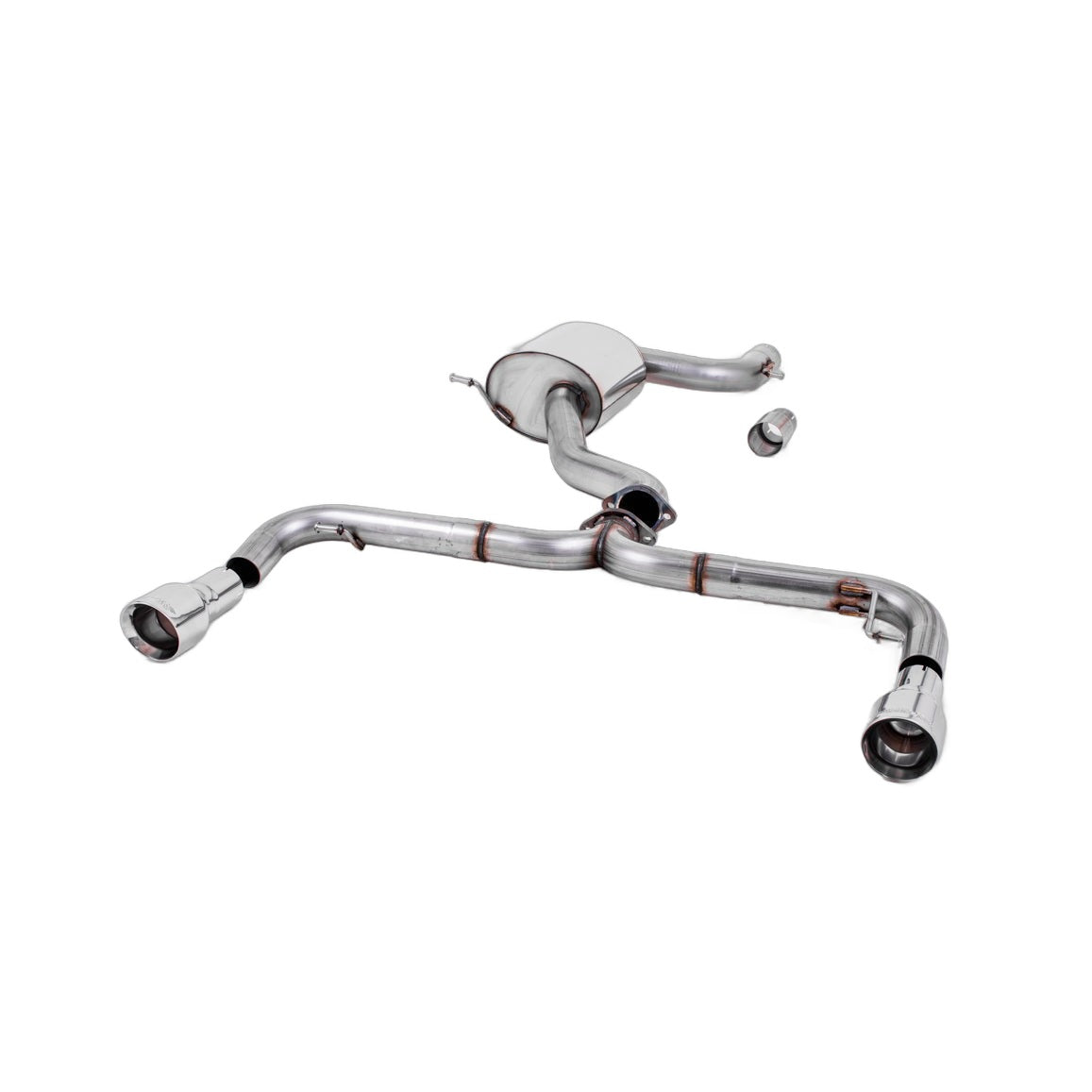 Milltek Sport Non-Resonated Race Cat-Back Exhaust (VW Golf MK6 GTI) for Volkswagen Golf MK6 (2009–2013)