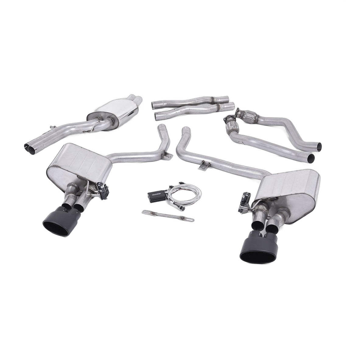 Milltek Sport Valved Cat-Back Exhaust for Audi S4 B8, S5 B8 (2009–2012)