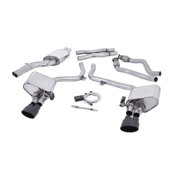 Milltek Sport Valved Cat-Back Exhaust for Audi S4 B8, S5 B8 (2009–2012)