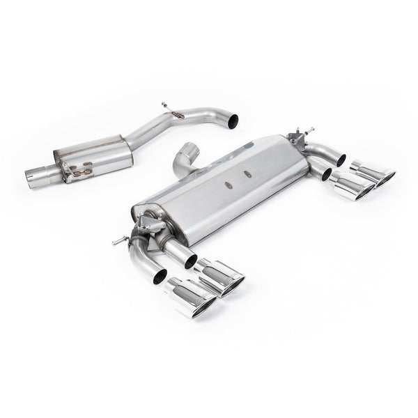 Milltek Sport Resonated Cat-Back Exhaust (SSXVW257) for Volkswagen Golf MK7 (2014–2016)