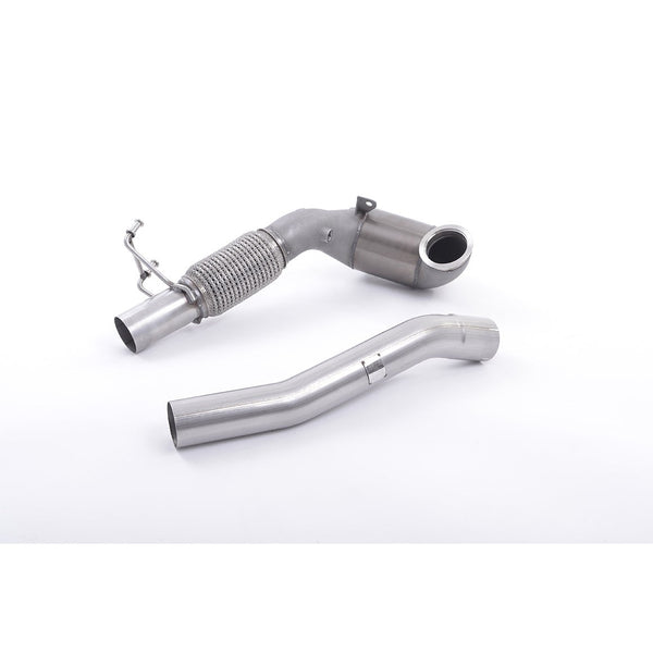 Milltek Sport Large Bore Downpipe HJS Hi-Flow Sports Cat (SSXVW261) for Volkswagen Golf MK7 / MK7.5 & More (2013–2026)