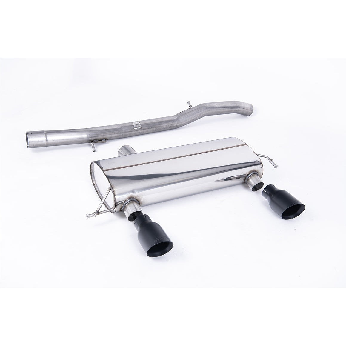 Milltek Sport Non-Resonated Race Cat-Back Exhaust (Audi TT MK1 225 Cerakote Black Tips) for Audi TT 8N (1998–2006)