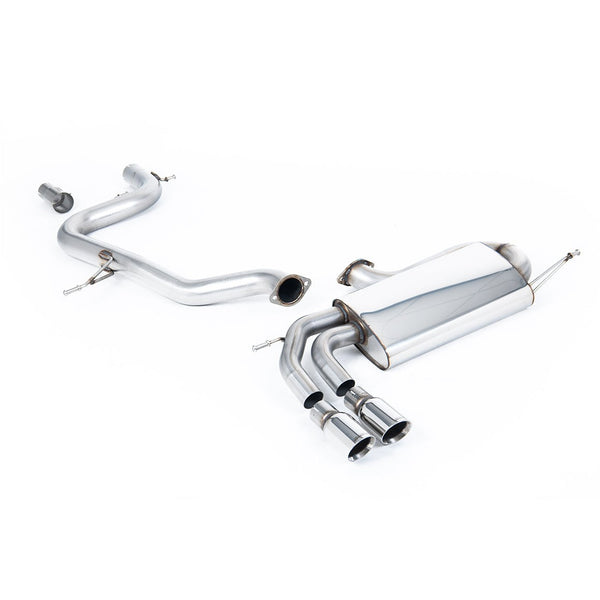 Milltek Sport Non-Resonated Race Cat-Back Exhaust (GTI 2.0T Polished Tips) for Volkswagen Golf MK5 (2004–2009)