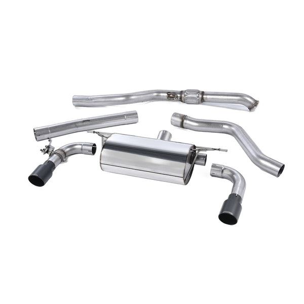 Milltek Sport Non-Resonated Race Cat-Back Exhaust (BMW F22 M235i Cerakote Black Tips) for BMW 2 Series F22 (2014–2015)