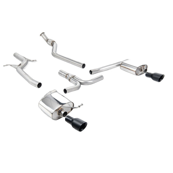 Milltek Sport Non-Resonated Cat-Back Exhaust (SSXAU628) for Audi A4 B8 (2008–2015)