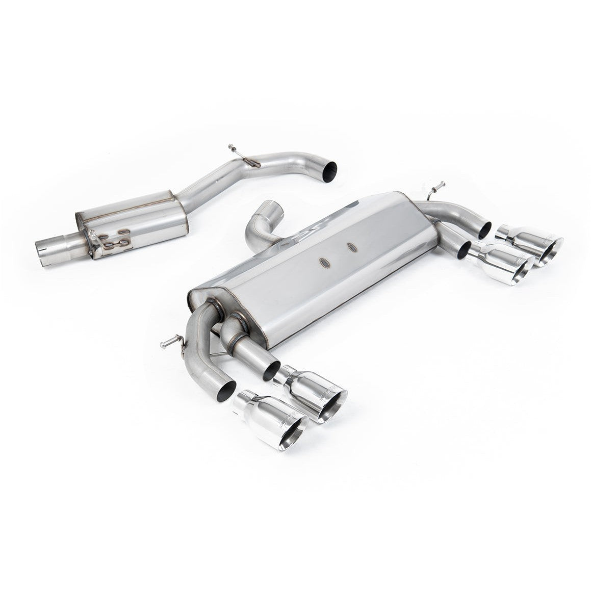 Milltek Sport Resonated Race Cat-Back Exhaust (SSXVW412) for Volkswagen Golf MK7 (2014–2016)