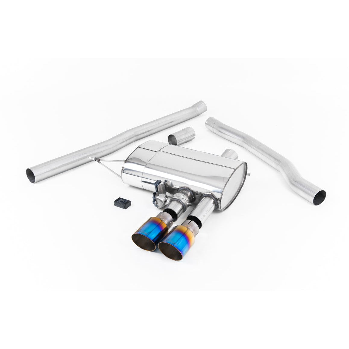 Milltek Sport Valved Cat-Back Exhaust (Mini Cooper S F56 Burnt Titanium Tips) for Mini MK3 F56 (2014–2023)