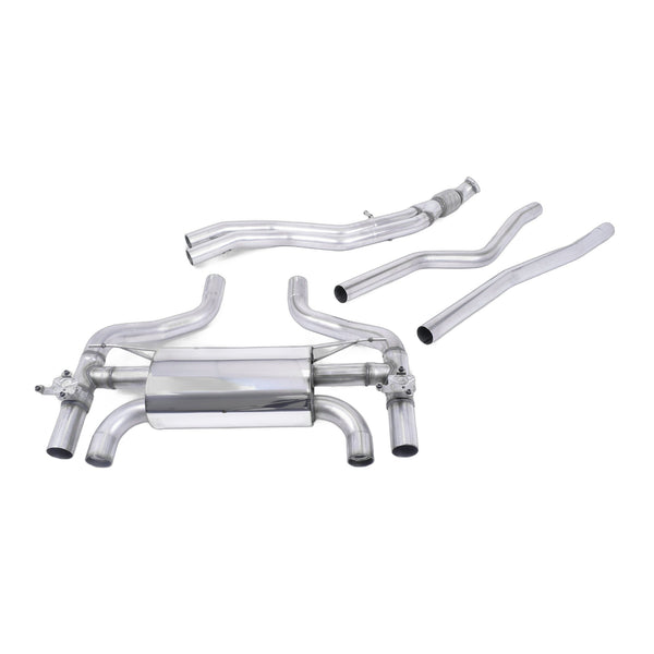 Milltek Sport Valved Cat-Back Exhaust (BMW F87 M2 Carbon Fiber Tips) for BMW 2 Series F87 (2016–2018)