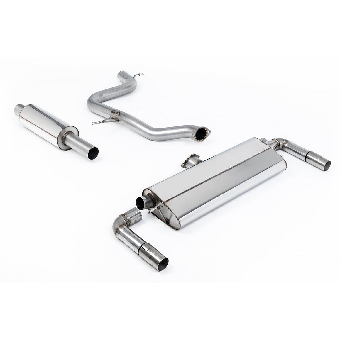 Milltek Sport Resonated Cat-Back Exhaust (SSXVW499) for Volkswagen Golf MK7.5 (2017–2018)