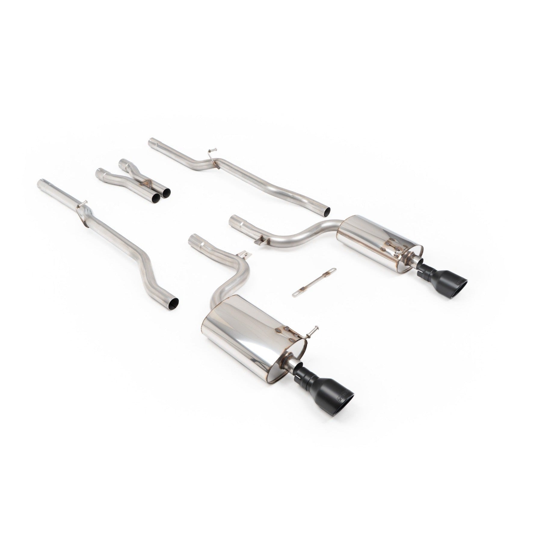 Milltek Sport Non-Resonated Cat-Back Exhaust (SSXAU872) for Audi S4 B6 (2003–2005)