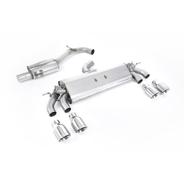 Milltek Sport Resonated Cat-Back Exhaust (SSXVW577) for Volkswagen Golf MK7.5 (2017–2021)