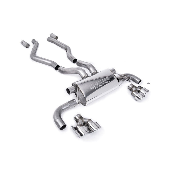 Milltek Sport OPF Back Exhaust (BMW G20 M340i & G22 M440i Polished Tips) for BMW 3 Series G20, 4 Series G22 (2021–2026)