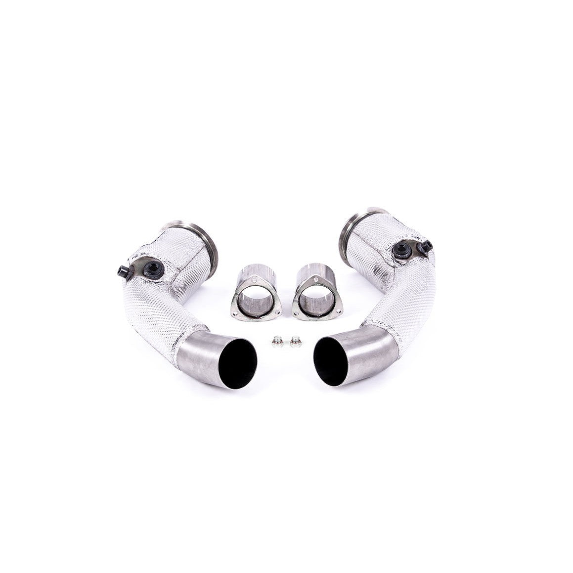 Milltek Sport 80mm Large Bore Downpipe & Hi-Flow Sports Cat (SSXAU910) for Audi RS6 C8, RS7 C8 (2019–2026)