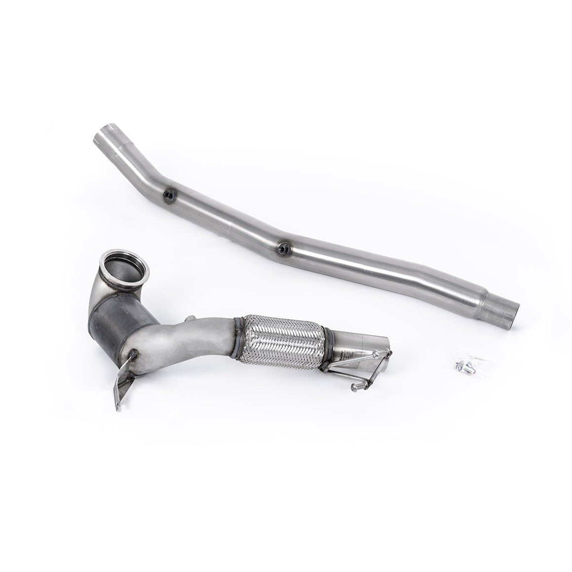 Milltek Sport Large Bore Downpipe Race Cat (SSXVW675) for Audi S3 8Y & Volkswagen Golf MK8 / MK8.5 (2022–2026)