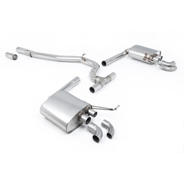 Milltek Sport Non-Resonated Cat-Back Exhaust for Volkswagen Arteon Mk1 (2022–2026)