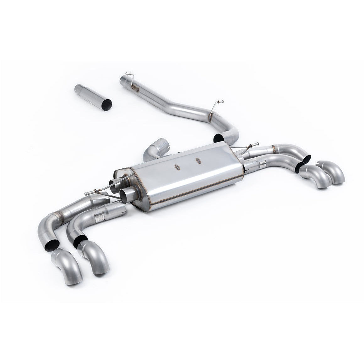 Milltek Sport Non-Resonated Cat-Back Exhaust for Volkswagen Tiguan Mk2 (2022–2026)