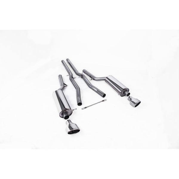 Milltek Sport Non-Resonated Cat-Back Exhaust for Audi RS6 C5 (2002–2004)