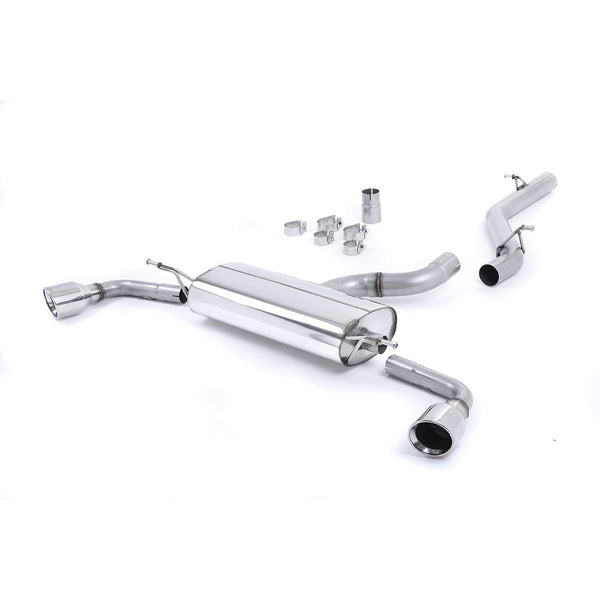 Milltek Sport Non-Resonated Cat-Back Exhaust (SSXAU258) for Audi TT 8J (2006–2010)
