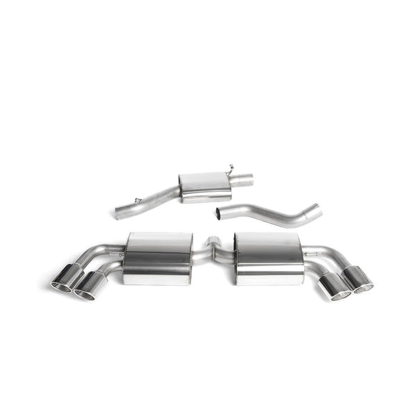 Milltek Sport Resonated Cat-Back Exhaust for Audi TT 8J (2008–2014)