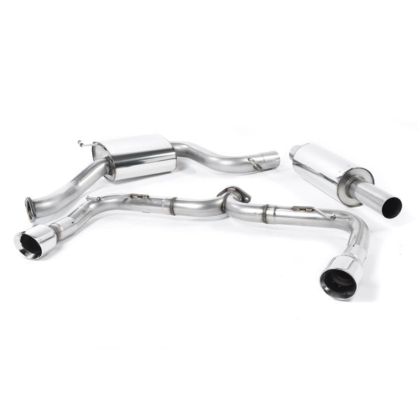 Milltek Sport Non-Resonated Cat-Back Exhaust (VW Golf GTI MK7 Polished Tips) for Volkswagen Golf MK7 (2013–2016)