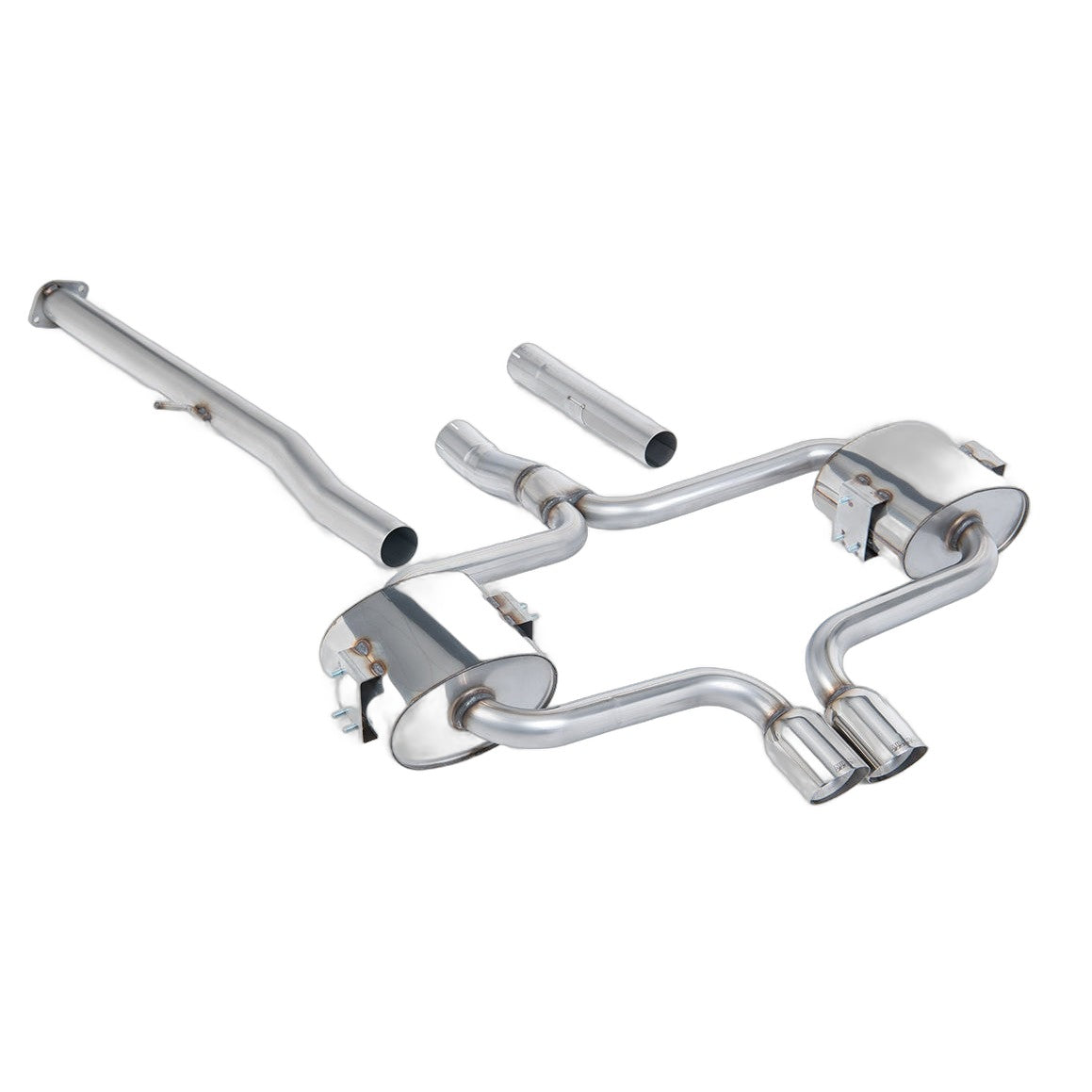 Milltek Sport Non-Resonated Cat-Back Exhaust for Mini MK1 R52 (2004–2008)