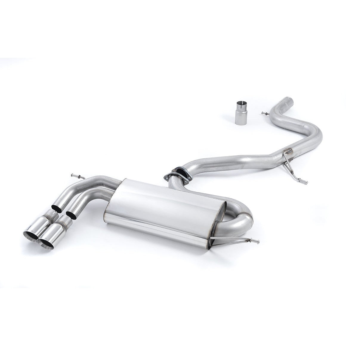 Milltek Sport Non-Resonated Cat-Back Exhaust for Audi A3 8P & Volkswagen Golf MK5 (2003–2012)