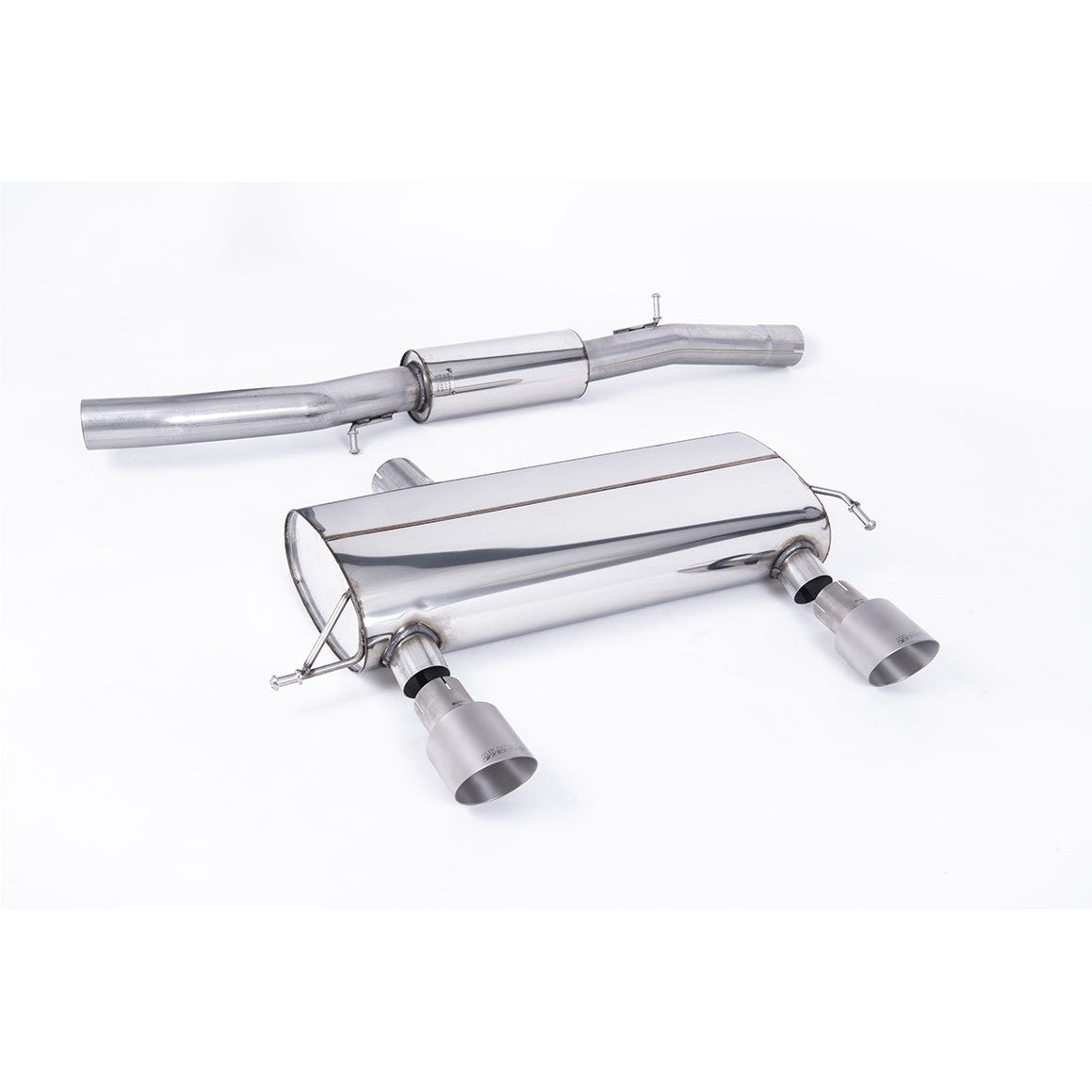 Milltek Sport Resonated Race Cat-Back Exhaust (Audi TT MK1 225 Quattro Brushed Titanium Tips) for Audi TT 8N (1998–2006)