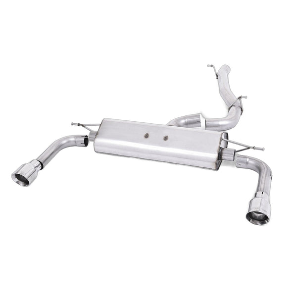 Milltek Sport Non-Resonated Cat-Back Exhaust (Audi A3 8V 2.0 TFSI Polished Tips) for Audi A3 8V (2014–2020)