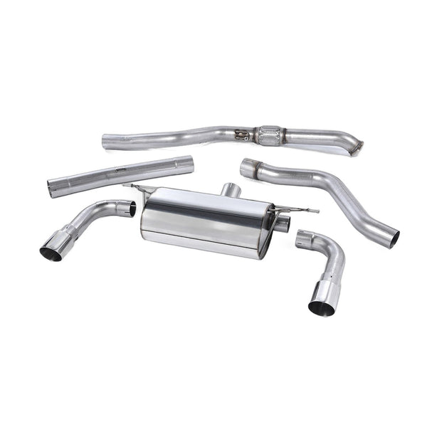 Milltek Sport Resonated Cat-Back Exhaust (BMW F22 M235i Polished Tips) for BMW 2 Series F22 (2014–2015)