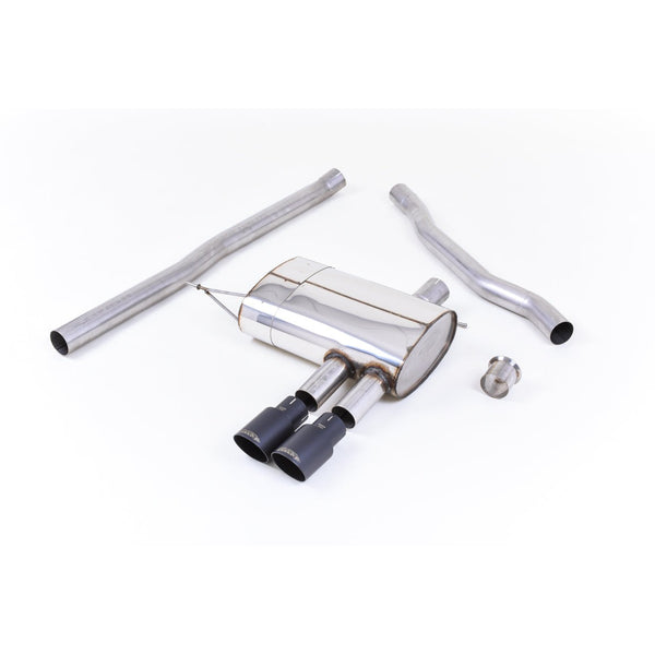 Milltek Sport Non-Resonated Cat-Back Exhaust (Mini Cooper S F56 Cerakote Black Tips) for Mini MK3 F56 (2014–2023)