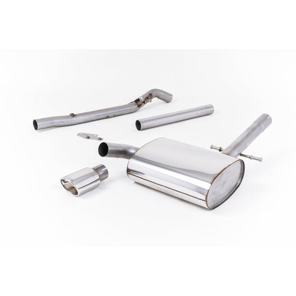 Milltek Sport Non-Resonated Cat-Back Exhaust for Volkswagen Corrado Typ 53I (1992–1995)