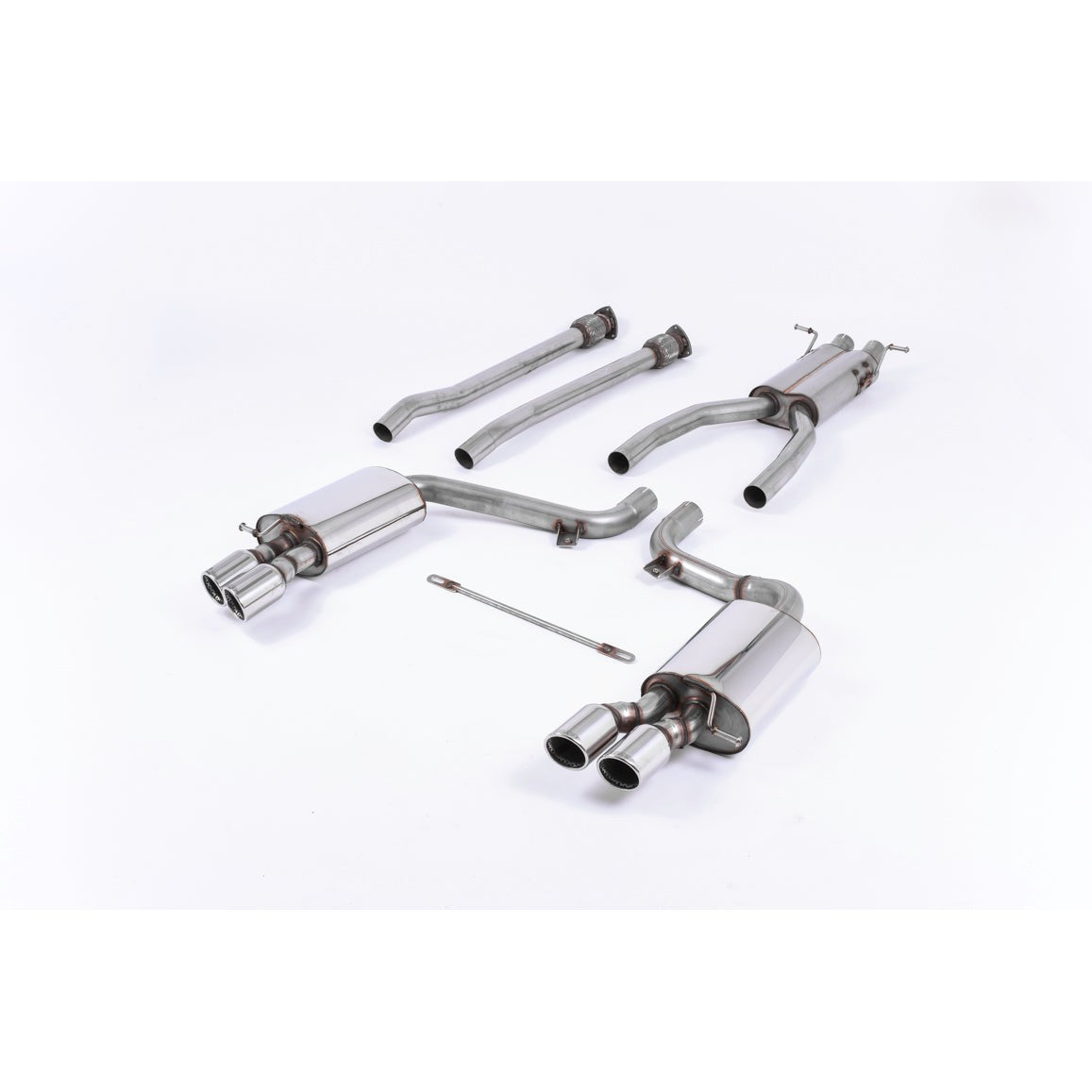 Milltek Sport Road+ Cat-Back Exhaust for Audi S6 C6 (2006–2012)