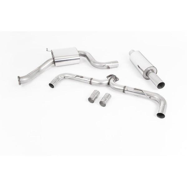 Milltek Sport Road+ Cat-Back Exhaust (VW Golf MK7.5 GTI Cerakote Black Tips) for Volkswagen Golf MK7.5 (2017–2018)