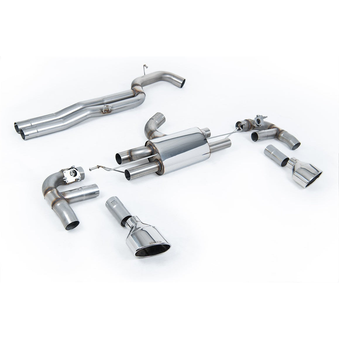 Milltek Sport 80MM Race Cat-Back Exhaust for Audi RS3 8V (2017–2026)