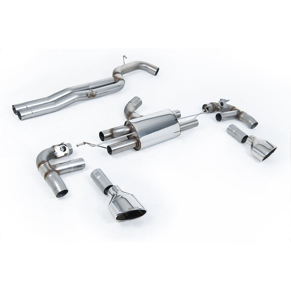 Milltek Sport 80MM Race Cat-Back Exhaust for Audi RS3 8V (2017–2026)