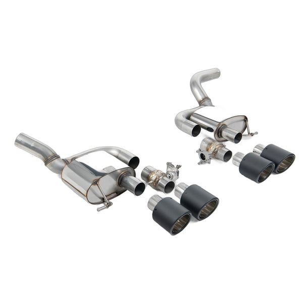 Milltek Sport Valved Rear Silencer (Porsche Macan 2.9 GTS Turbo Carbon Tips) for Porsche Macan 95B (2019–2023)