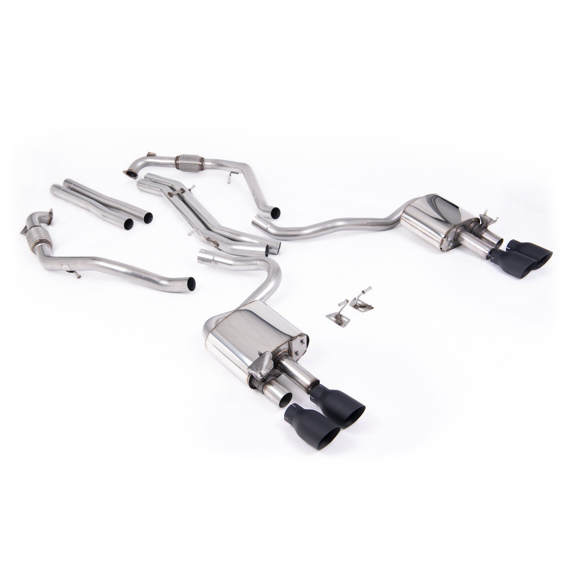 Milltek Sport Non-Resonated Cat-Back (SSXAU1114) for Audi S5 B9 (2017–2026)