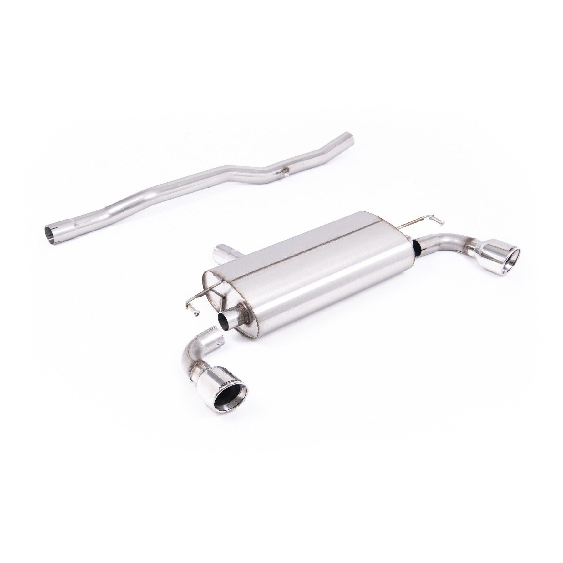 Milltek Sport V2 Non-Resonated Cat-Back Exhaust for Volkswagen Golf MK4 (2002–2005)