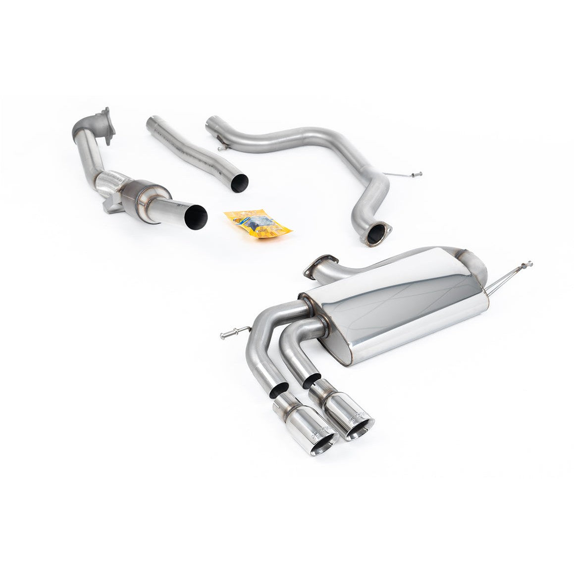 Milltek Sport Race Turbo Back Exhaust (SSXVW277) for Volkswagen Golf MK5 (2004–2009)