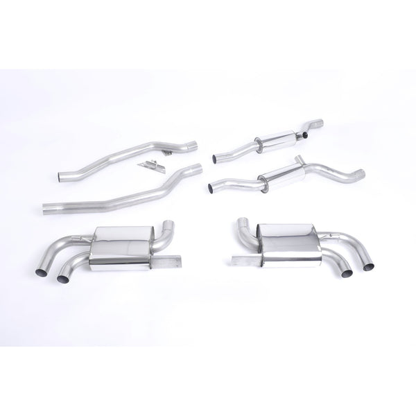 Milltek Sport Resonated Cat-Back Exhaust for Porsche Cayenne 92A (2010–2014)