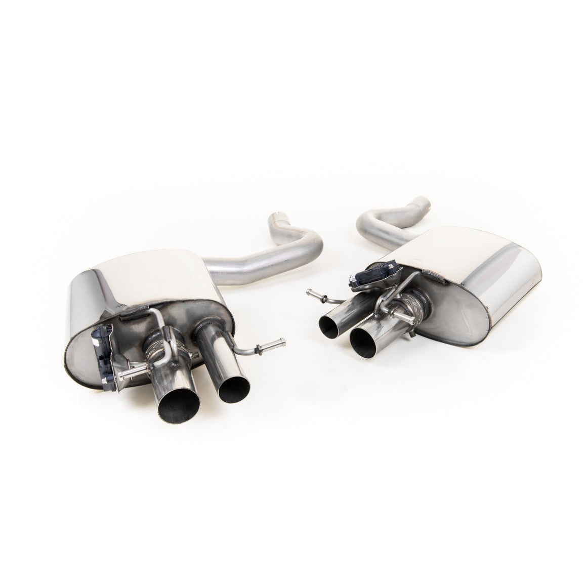 Milltek Sport Valved Rear Silencers (SSXMZ122) for Mercedes-Benz C-Class W205 (2015–2026)