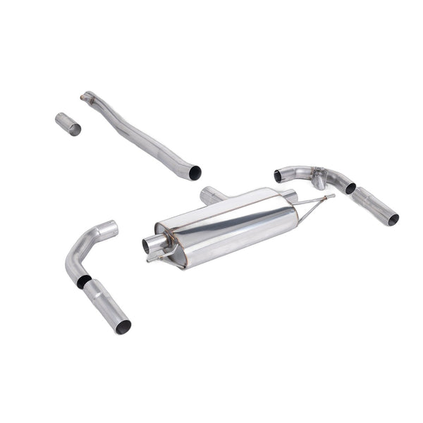 Milltek Sport Valved Resonated Front Pipe Back Exhaust for Mercedes-Benz A-Class W177, CLA-Class C118 (2019–2026)