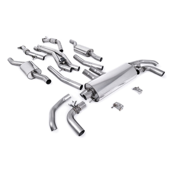 Milltek Sport Resonated Cat-Back Exhaust for Audi SQ7 4M, SQ8 4M (2020–2024)
