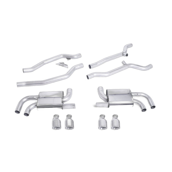 Milltek Sport Non-Resonated Cat-Back Exhaust for Porsche Cayenne 92A (2010–2014)